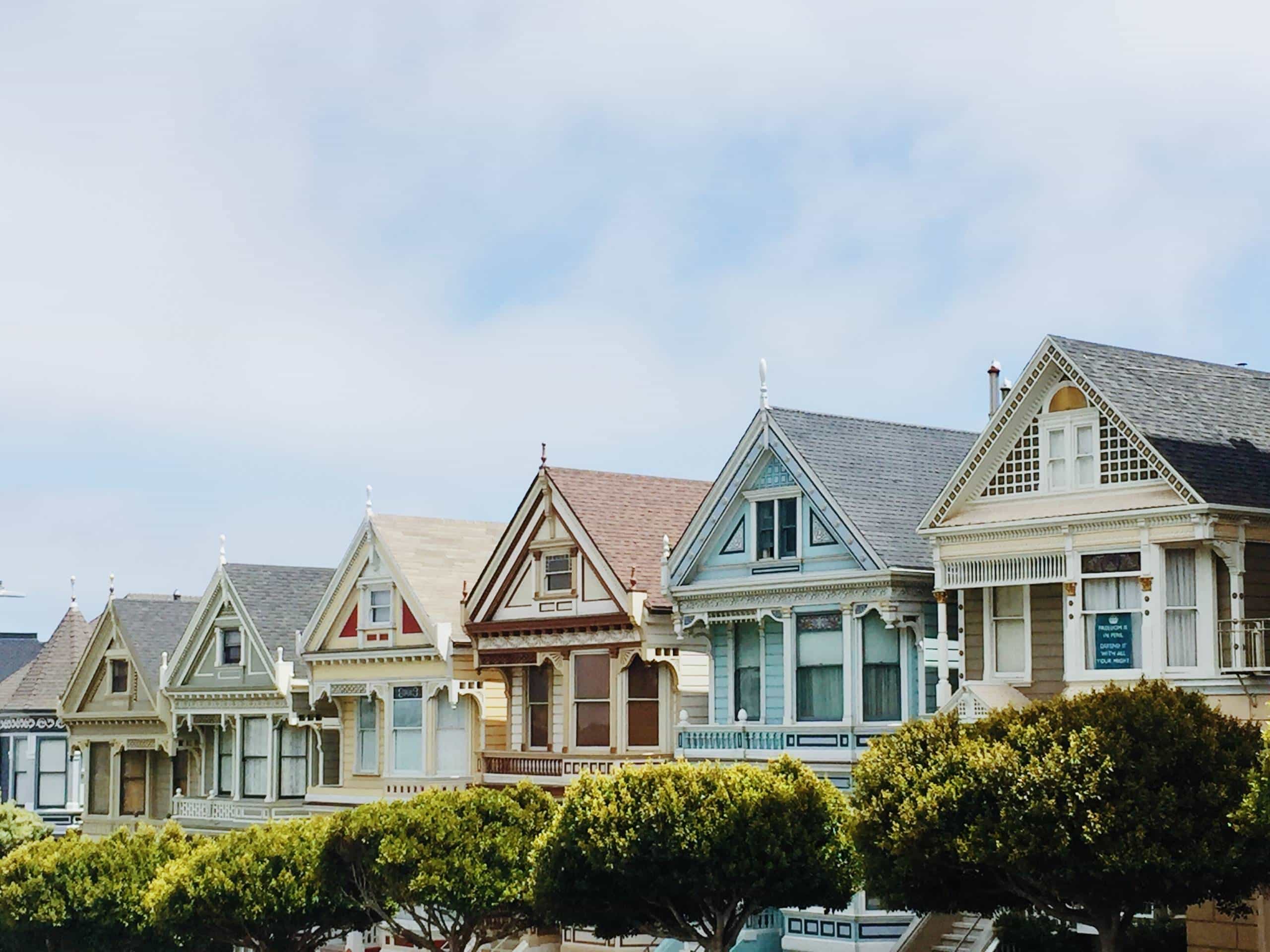 Houses In A Row I Different Colors