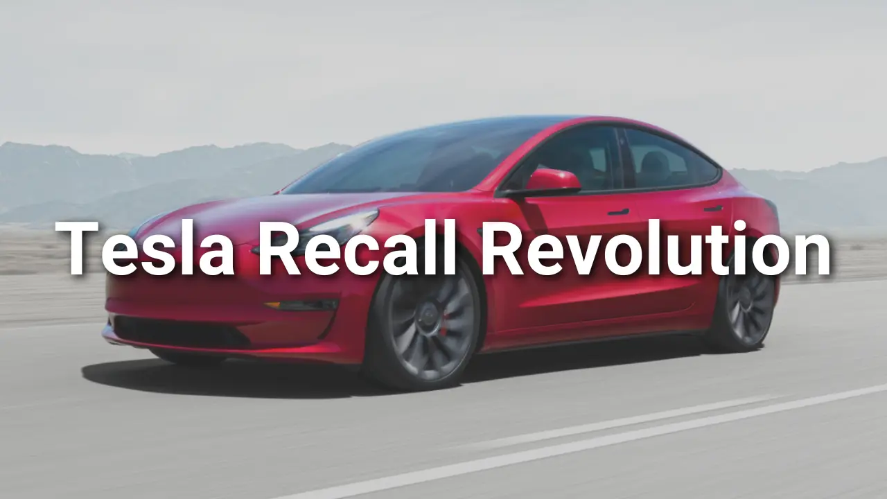 Tesla Recall Revolution