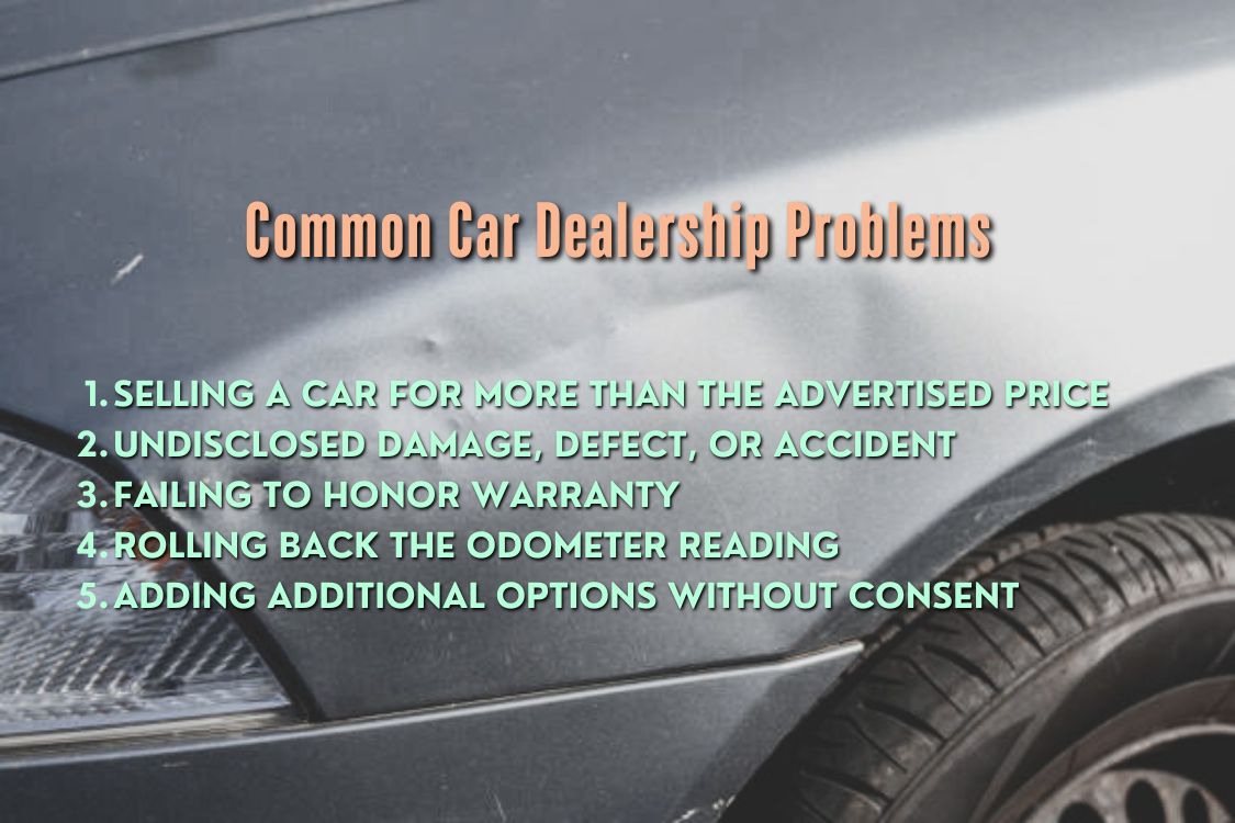 Common Car Dealership Problems