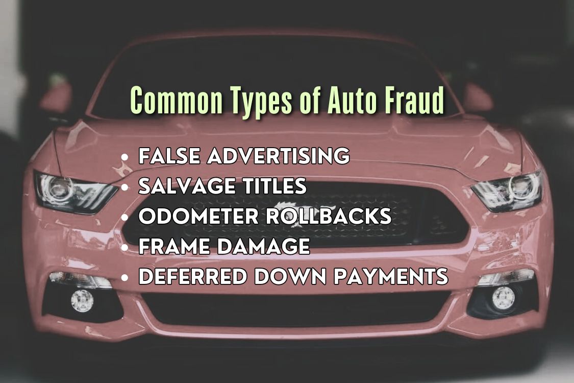 Common Types of Auto Fraud