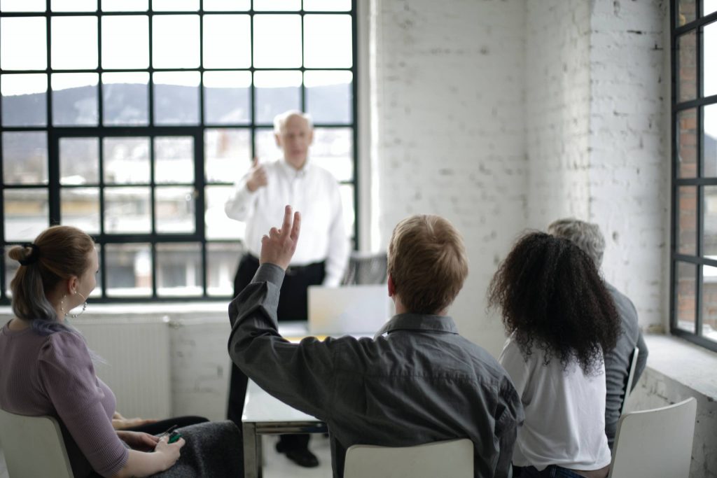 consumer lawyer teaching a bankruptcy class